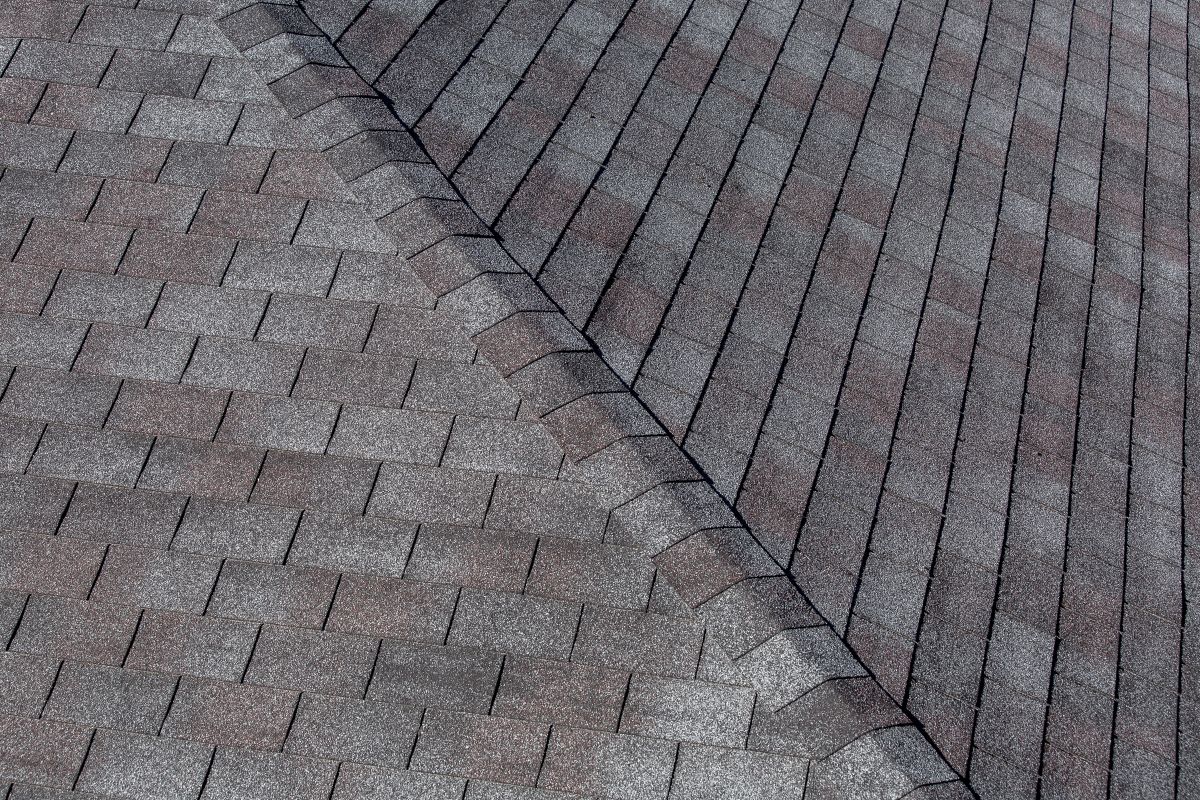 Roofing shingles on a house in Woodbury